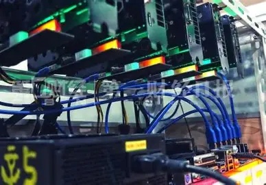 High-density mining farm optimized for Monero and BTC mining